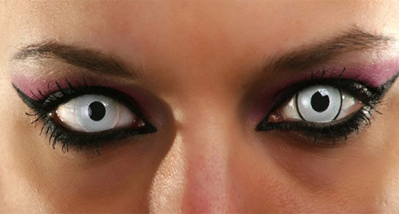 non-prescription colored contact lenses