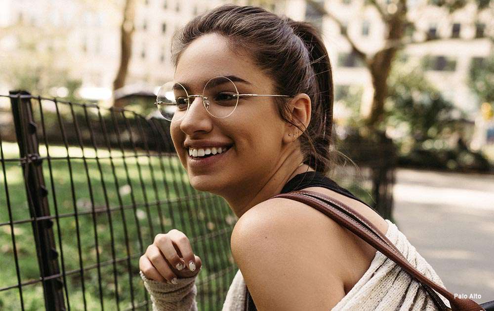 rimless reading glasses