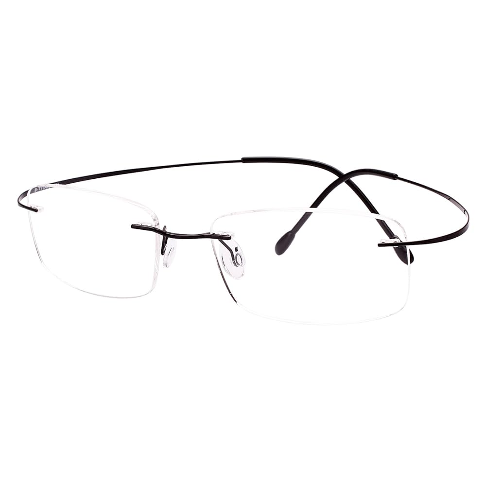 rimless reading glasses